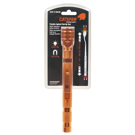 Mayhew Catspaw Flexible Lighted Pick-Up Tool 45048